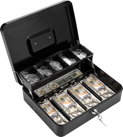 cheap metal cash box|metal cash box with lock.